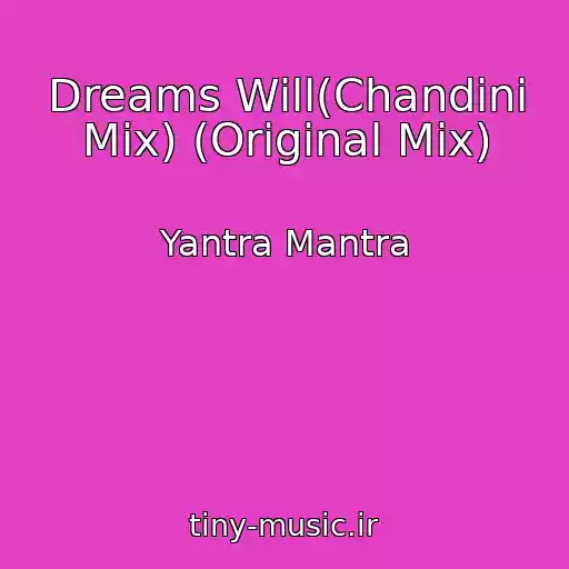 کاور آهنگ Dreams Will(Chandini Mix) (Original Mix) از Yantra Mantra