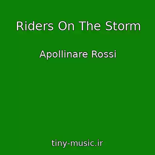 کاور آهنگ Riders On The Storm از Apollinare Rossi