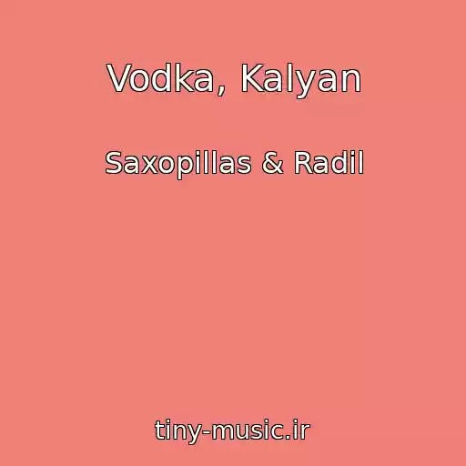 کاور آهنگ Vodka, Kalyan از Saxopillas & Radil