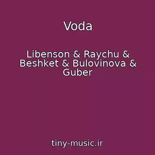 کاور آهنگ Voda از Libenson & Raychu & Beshket & Bulovinova & Guber