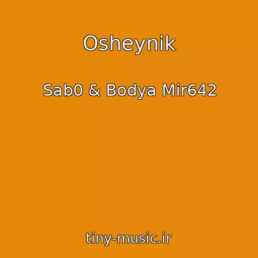 کاور آهنگ Osheynik از Sab0 & Bodya Mir642
