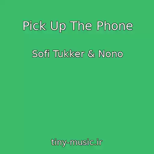کاور آهنگ Pick Up The Phone از Sofi Tukker & Nono