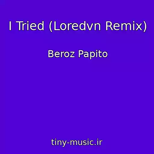 کاور آهنگ I Tried (Loredvn Remix) از Beroz Papito