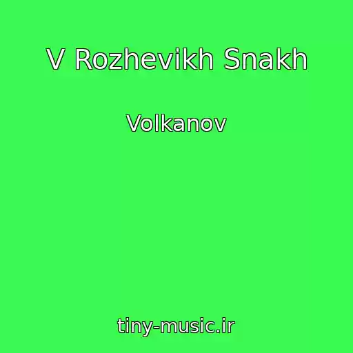 کاور آهنگ V Rozhevikh Snakh از Volkanov