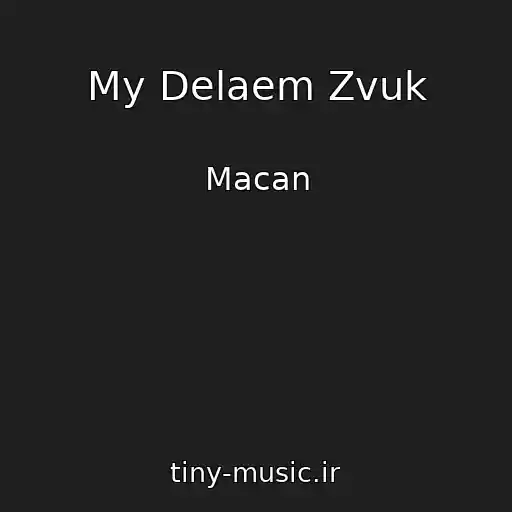 کاور آهنگ My Delaem Zvuk از Macan