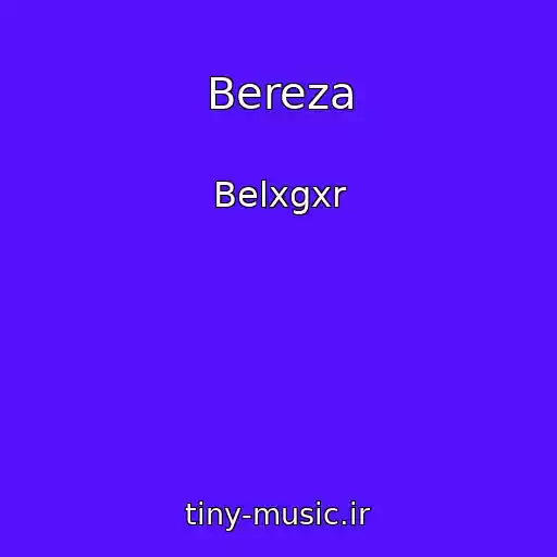 کاور آهنگ Bereza از Belxgxr