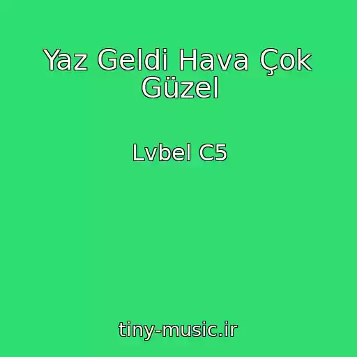 کاور آهنگ Yaz Geldi Hava Çok Güzel از Lvbel C5