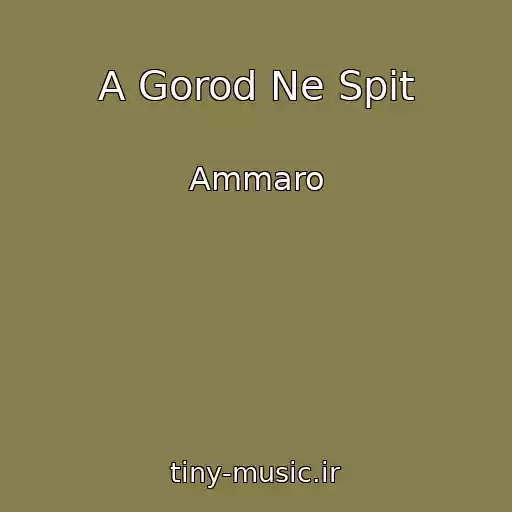 کاور آهنگ A Gorod Ne Spit از Ammaro