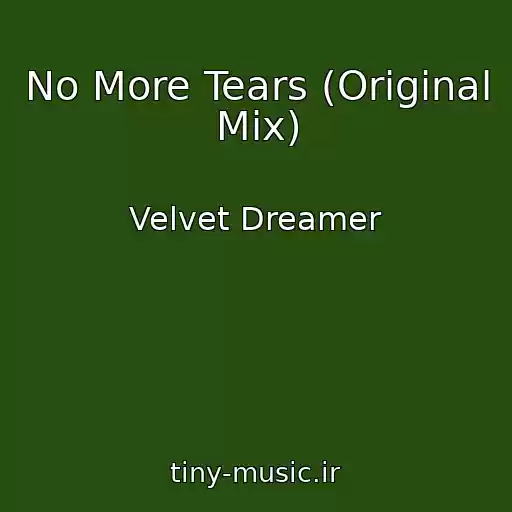 کاور آهنگ No More Tears (Original Mix) از Velvet Dreamer