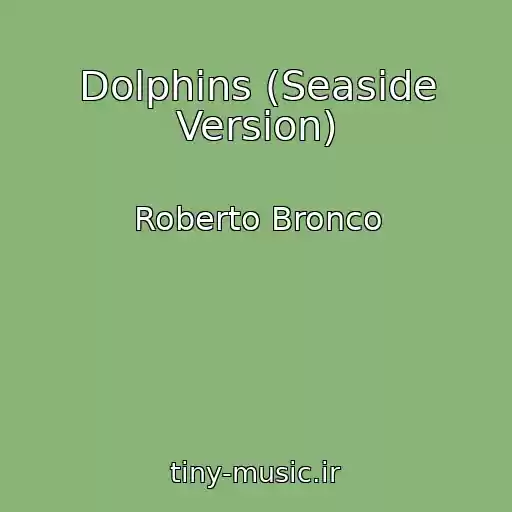 کاور آهنگ Dolphins (Seaside Version) از Roberto Bronco