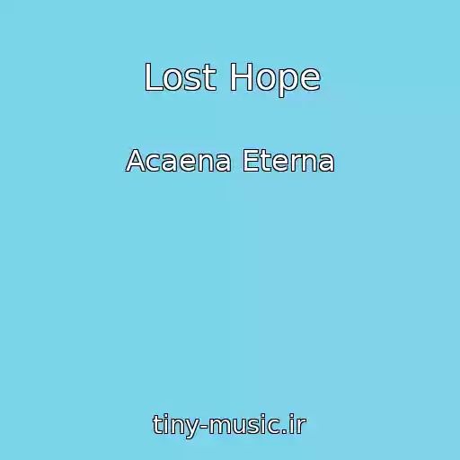 کاور آهنگ Lost Hope از Acaena Eterna