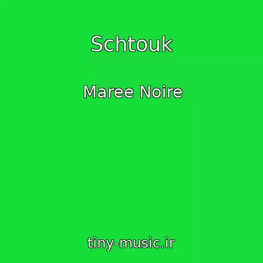 کاور آهنگ Schtouk از Maree Noire
