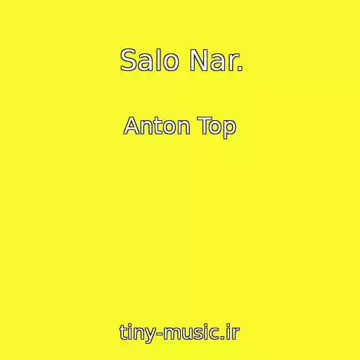 کاور آهنگ Salo Nar. از Anton Top