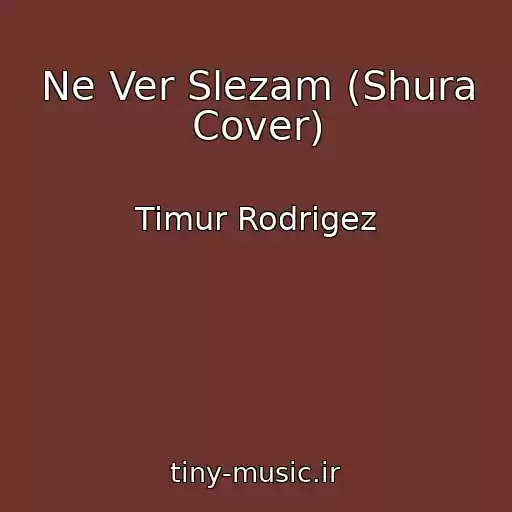 کاور آهنگ Ne Ver Slezam (Shura Cover) از Timur Rodrigez