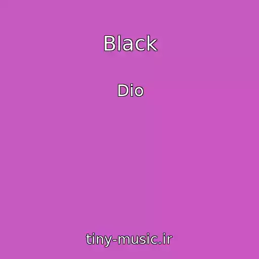 کاور آهنگ Black از Dio