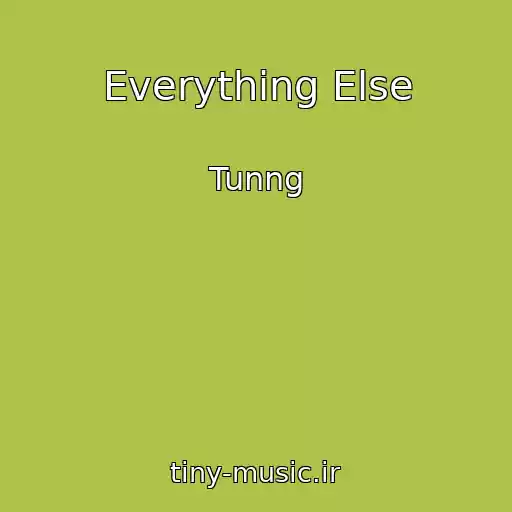 کاور آهنگ Everything Else از Tunng
