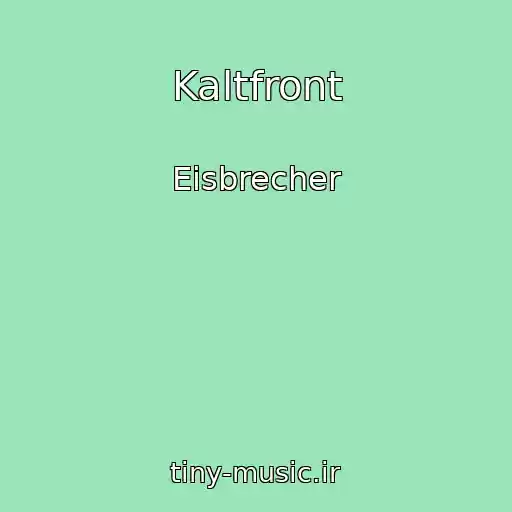 کاور آهنگ Kaltfront از Eisbrecher