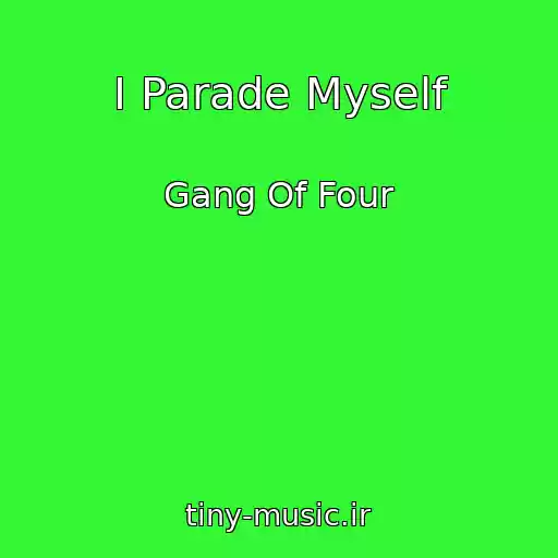 کاور آهنگ I Parade Myself از Gang Of Four