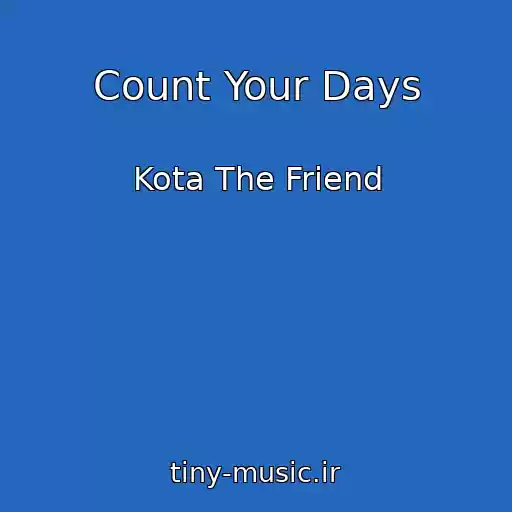 کاور آهنگ Count Your Days از Kota The Friend