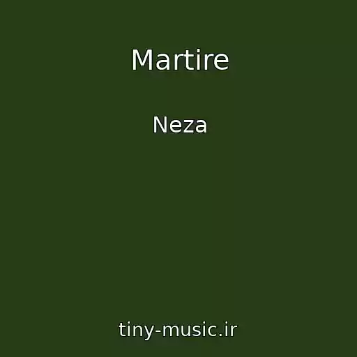 کاور آهنگ Martire از Neza