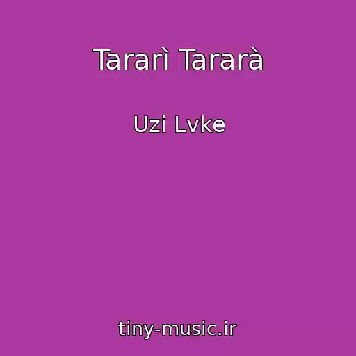 کاور آهنگ Tararì Tararà از Uzi Lvke
