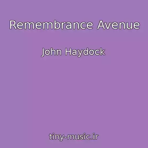 کاور آهنگ Remembrance Avenue از John Haydock