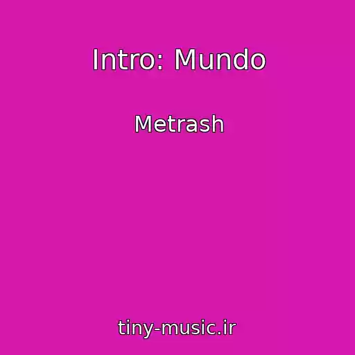 کاور آهنگ Intro: Mundo از Metrash