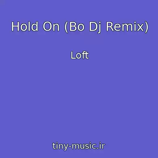کاور آهنگ Hold On (Bo Dj Remix) از Loft