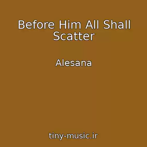 کاور آهنگ Before Him All Shall Scatter از Alesana