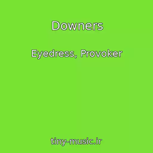 کاور آهنگ Downers از Eyedress, Provoker