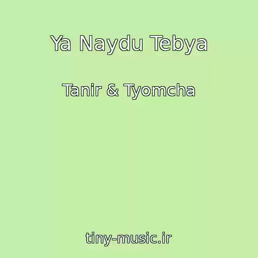 کاور آهنگ Ya Naydu Tebya از Tanir & Tyomcha