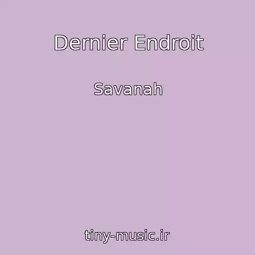 کاور آهنگ Dernier Endroit از Savanah