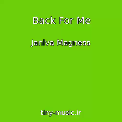 کاور آهنگ Back For Me از Janiva Magness