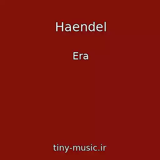 کاور آهنگ Haendel از Era