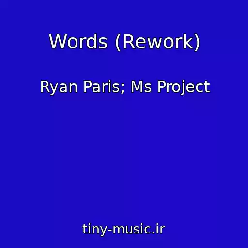 کاور آهنگ Words (Rework) از Ryan Paris; Ms Project