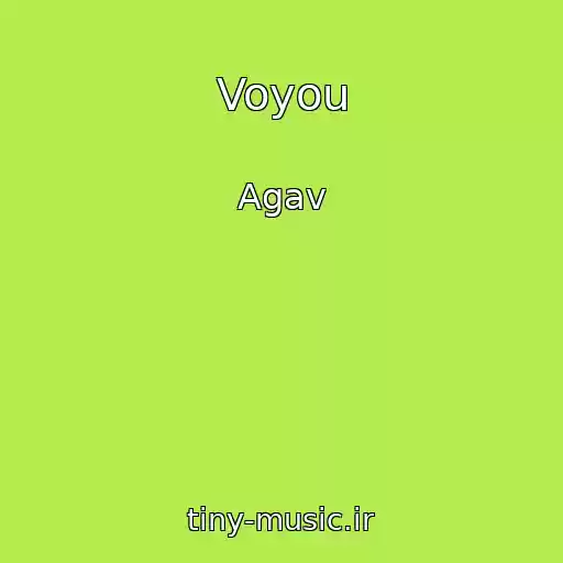 کاور آهنگ Voyou از Agav