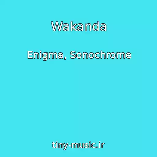 کاور آهنگ Wakanda از Enigma, Sonochrome