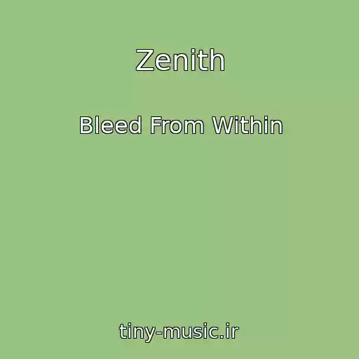 کاور آهنگ Zenith از Bleed From Within