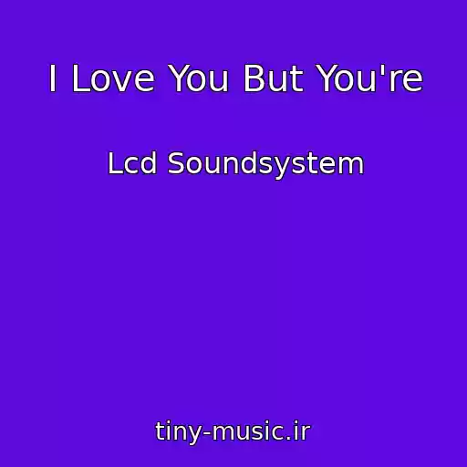 کاور آهنگ I Love You But You're از Lcd Soundsystem
