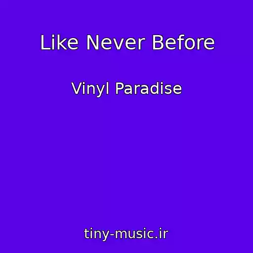 کاور آهنگ Like Never Before از Vinyl Paradise