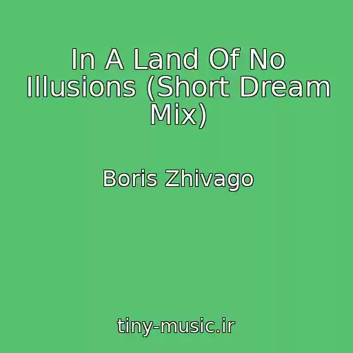 کاور آهنگ In A Land Of No Illusions (Short Dream Mix) از Boris Zhivago