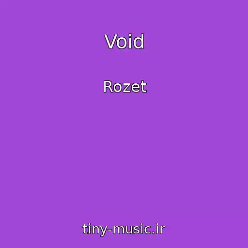 کاور آهنگ Void از Rozet