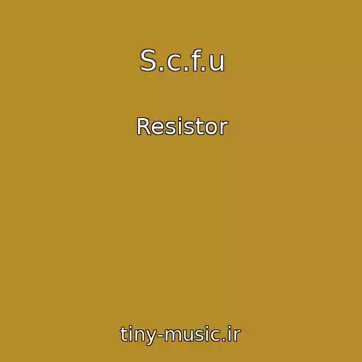کاور آهنگ S.c.f.u از Resistor