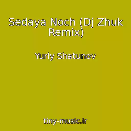 کاور آهنگ Sedaya Noch (Dj Zhuk Remix) از Yuriy Shatunov