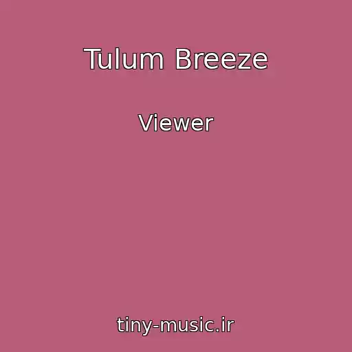 کاور آهنگ Tulum Breeze از Viewer