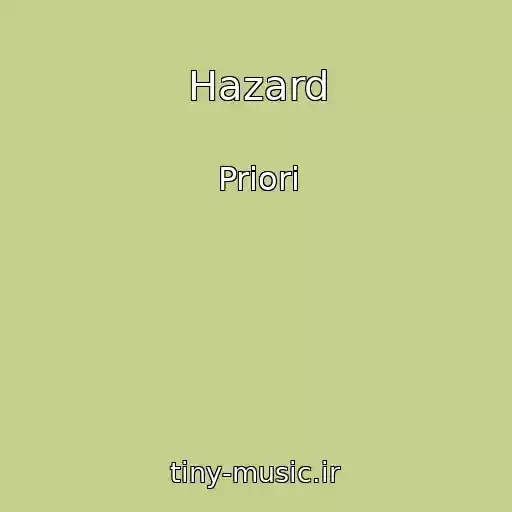 کاور آهنگ Hazard از Priori