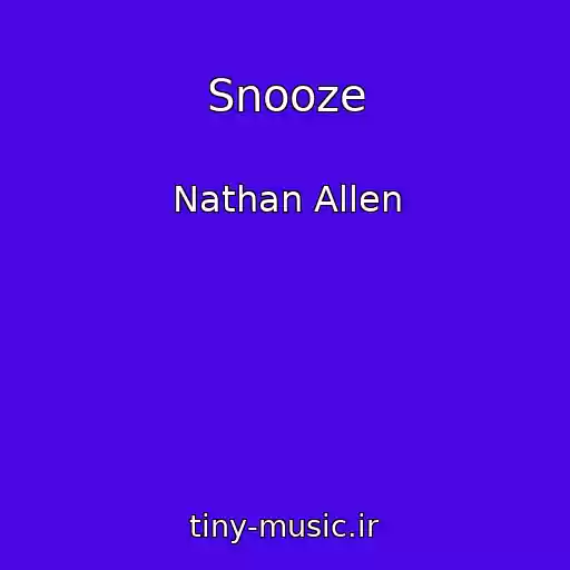 کاور آهنگ Snooze از Nathan Allen