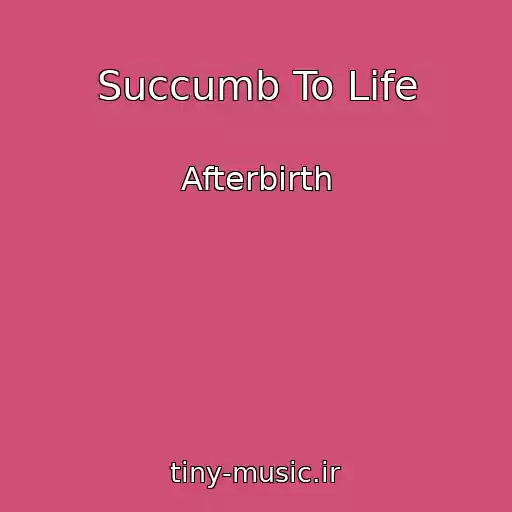 کاور آهنگ Succumb To Life از Afterbirth