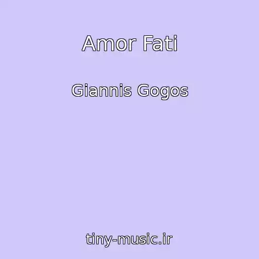 کاور آهنگ Amor Fati از Giannis Gogos