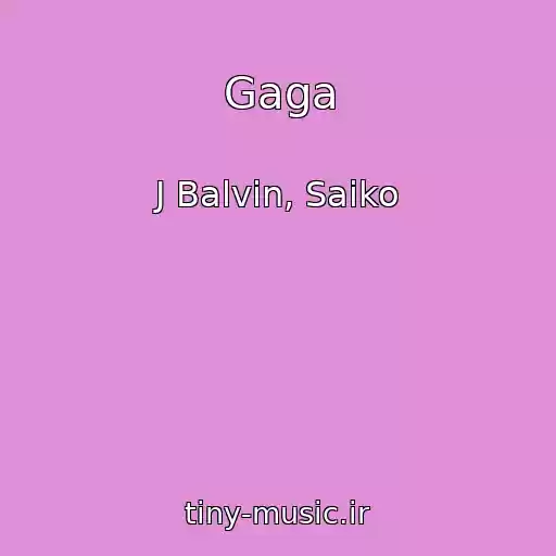 کاور آهنگ Gaga از J Balvin, Saiko